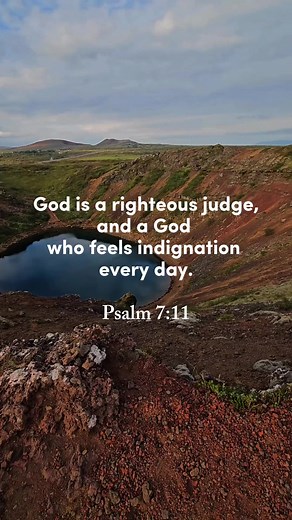 📖 God is a righteous judge, and a God who feels indignation every day. Psalm 7:11 Sharing with you the Bread of Life 🥖📖 Jesus Christ is my Lord and Savior ✝️ All glory, praise, and thanks be to the LORD our GOD through Jesus Christ His Son! AMEN 🙏🏼 🙌🏼 #OurHeavenlyFather #JesusChrist #AllGloryToGod #SavedbyGrace #SurrenderEverythingToGod #BibleVerseOfTheDay #DailyScripture #GodsWord #FaithInGod #JesusSaves #WalkByFaith #BibleReflection #DailyDevotion #AllForGodsGlory #HopeInChrist #GraceUp