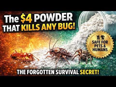 The Ancient Powder That Kills Any Bug — And Why Pest Control Companies Pretend It Doesn't Exist