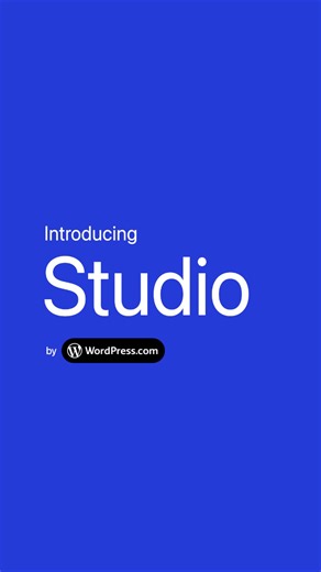 Studio, our free local WordPress development environment, is ✨officially✨ available on Windows. Try it out now. https://wpcom.co/studio | WordPress.com