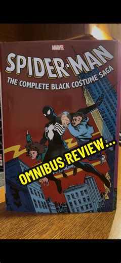 What a great read! This book has everything you need to experience the full story of the Black Costume! #omnibus #comiccollector #spiderman #venom #comic