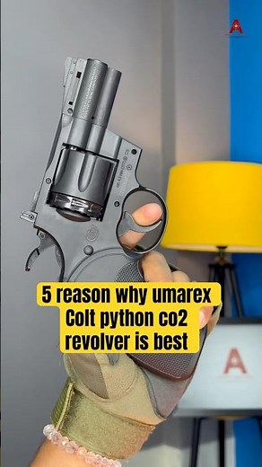 5 reason why umarex Colt python co2 revolver is best #co2airgun #airguninindia #shortsfeed #umarex