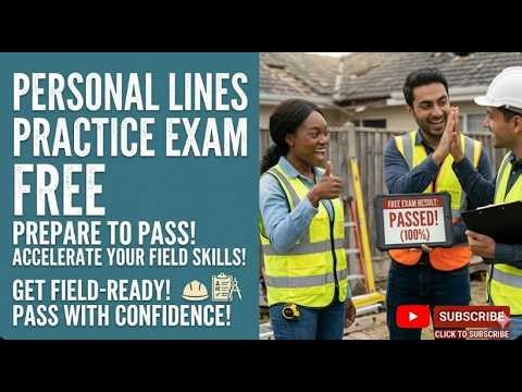 Personal Lines Practice Exam Free