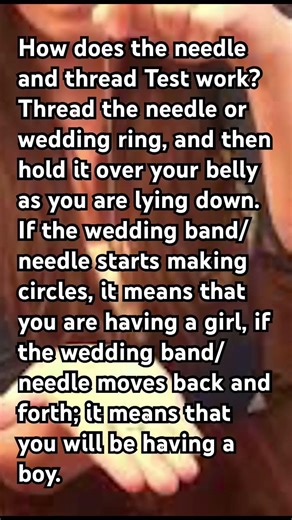 How Does the Needle and Thread Test work? 🪡