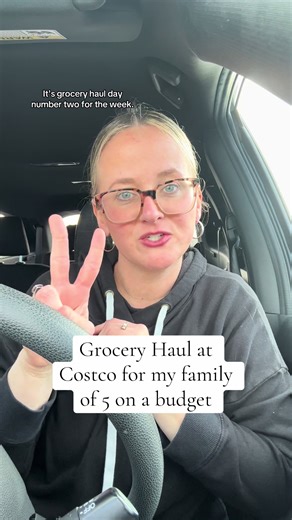 Budget Grocery Haul for Family of 5 at Costco