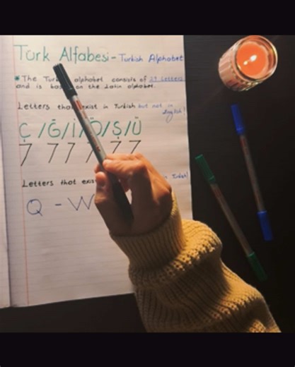 General Information About the Turkish Alphabet 🇹🇷📝 #turkish #türkçe #learnturkish