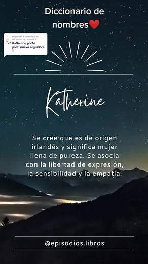 Descubre el significado del nombre Katherine