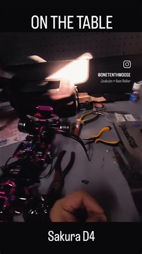 On The Table : Sakura D4 Get Esc Replaced with a Hobbwing Unit #rc #drift #sakurad4