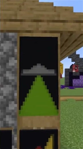 How to Make Alien Banners in Minecraft #shorts #tutorial #minecraft