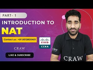 87. Introduction to NAT | Type of NAT | Static, Dynamic, PAT | Networking | 200-301 | Part - 1