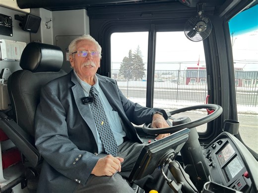 77-year-old Jerome Watters started with OC Transpo in 1974 and recently retired after 50 years behind the wheel.
