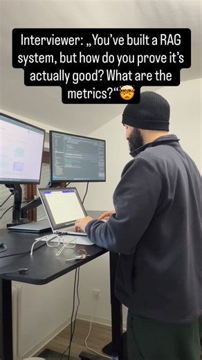 Banias | AI Engineer | Building a RAG pipeline is only half the battle. You need to measure its performance to improve it. Here are the key metrics. 👇 1️⃣... | Instagram