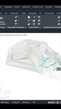 gota de agua en el Terreno CIVIL 3D 💧#tips #civilengineering #autocad #viral #engineering #fyp