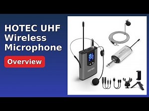 REVIEW (2026): HOTEC UHF Wireless Microphone. Features.