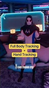 Full Body Tracking is only made BETTER with Hand Tracking! #MetaQuest #VirtuakDesktop #VRChat