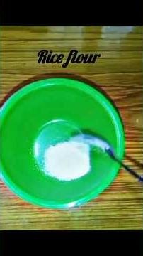 DIY Rice Flour & Tea Powder Face Pack