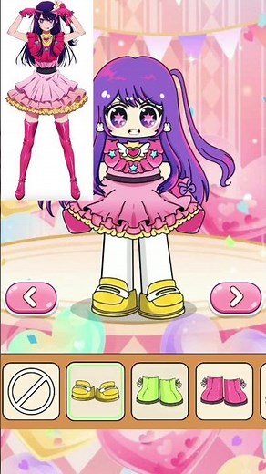 🌟 Ai Hoshino’s Chibi Idol Transformation! | Magic Princess Dress Up