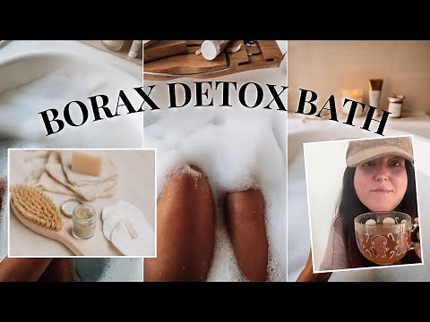BORAX DETOX BATH - step by step guide