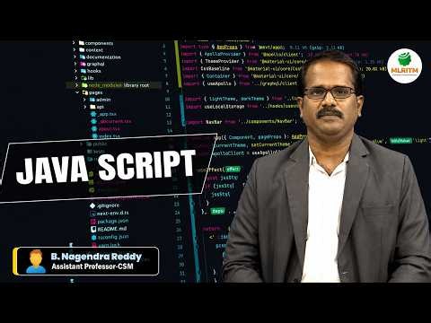 JAVA SCRIPT | BY MR. B. NAGENDRA REDDY || MLRITM