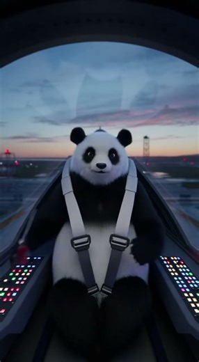 Panda Lost in Space: When a Juice Break Goes Wrong! 🐼🚀