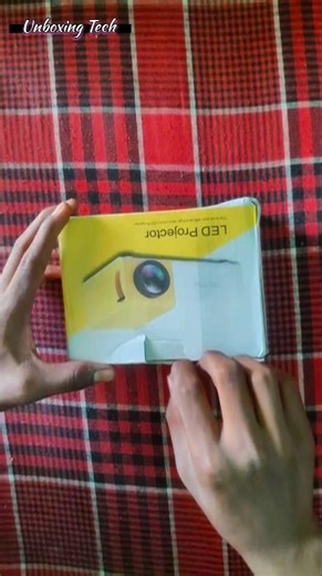 “Mini LED Projector Unboxing 🔥 Cinema Ghar Pe!” under budget 1800 Rs. #unboxingtech074 #ledprojetor