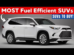 Top 6 Most Fuel Efficient Hybrid SUVs 2025!