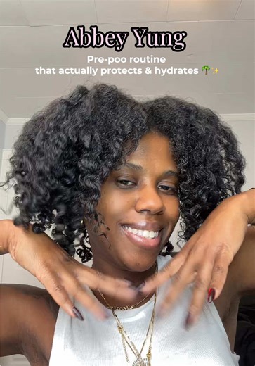 Pre-Poo Routine for Hydrated Natural Hair