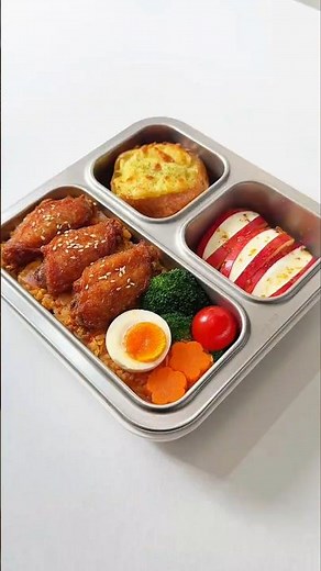 Make a Bento box for my Bestie #asmr #food #cooking #lunchbox #bento
