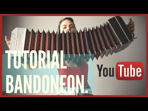 TUTORIAL BANDONEON 2020🎵 - First steps! 👞 👞 Initial positions