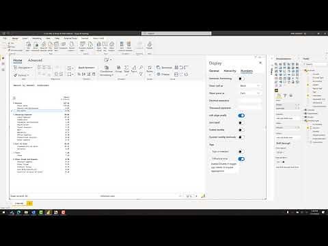 P&L Report in 5 Minutes Using InfoRiver Custom Visual for Power BI