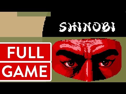 Shinobi ARCADE FULL GAME Longplay Gameplay Walkthrough Playthrough VGL