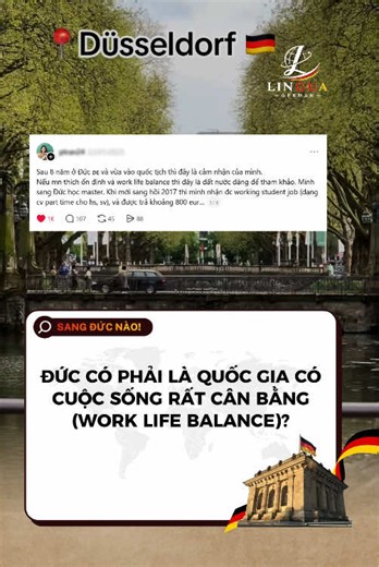 Đức có phải là quốc gia cân bằng giữa công việc và cuộc sống? Du học sinh sắp sang Đức cần biết gì? #linguagerman #Sangducnao #tiengduc #nuocduc