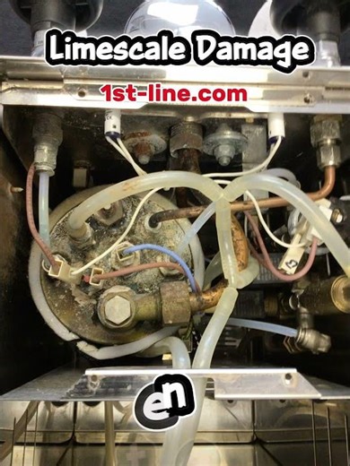 Limescale Damage Lelit Mara from Untreated Water