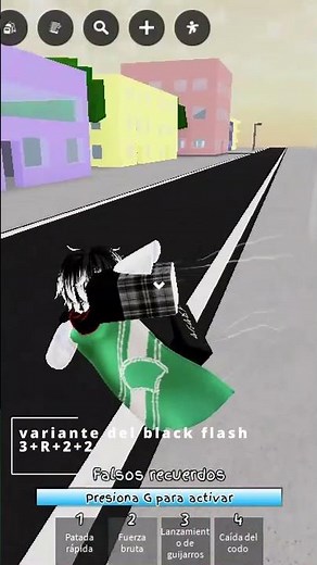 COMO HACER EL BLACK FLASH DE AOI TODO 😈☠️👍|JUJUTSU SHENANIGANS| ROBLOX