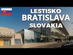 BRATISLAVA AIRPORT | Walking Tour | LTN - BTS | Travel Vlog