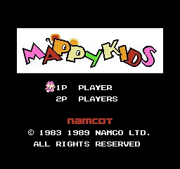Mappy Kids (NES) - online game | RetroGames.cz