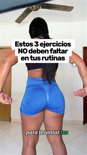 3 ejercicios imprescindibles para levantar y dar volumen a los glúteos