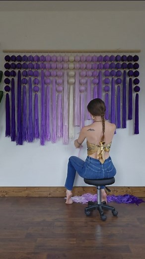 All of my February birthdays raise your hand ✋🏻✨️ Creating this beautiful Amethyst Wall Hanging has me thinking, maybe I should make a Birthstone Collection? Growing up in Arkansas, we would find the most stunning Quartz crystals while out hiking; my most prized being a 17lb Quartz cluster that I found when I was 8 years old! This, of course, gave me no chance of *not* being a crystal girly, and I've since developed a happy little collection of crystals that I'm very fond of 🤍 So, what do you