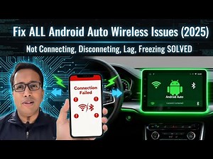 Fix ALL Android Auto Wireless Issues (2025) | Not Connecting, Disconnecting, Lag, Freezing SOLVED