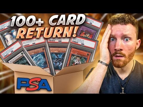 This 100+ PSA Return Came With Some CRAZY Surprises! Huge Chase Cards Graded (Yugioh and Pokemon)