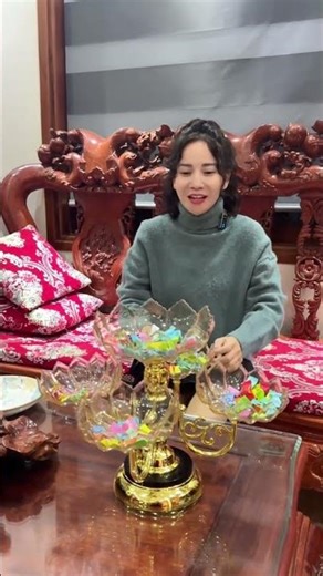 Khay Đựng Bánh Kẹo Hoa Quả xoay 360 độ