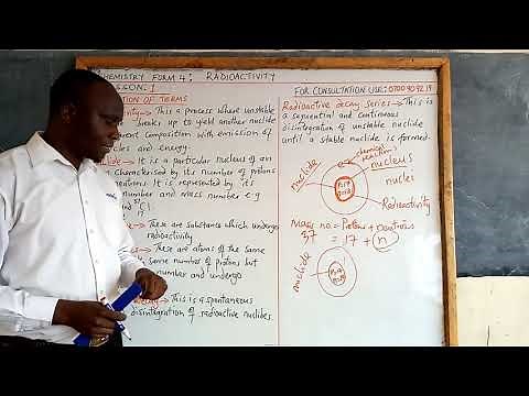 Form 4 chemistry - Radioactivity Lesson 1