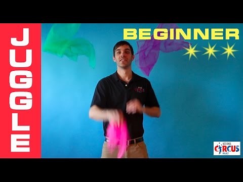 Scarf Juggling - 1Up 2Up (Beginner)