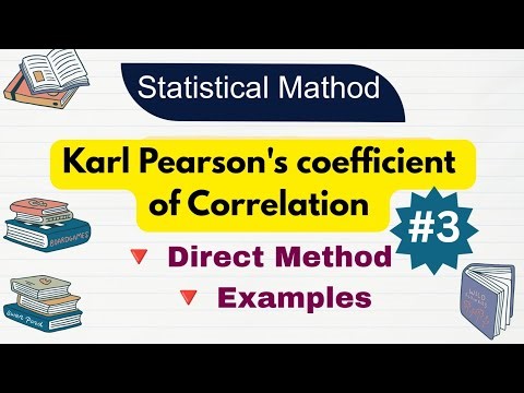 Direct Method /Karl Person's Coeff./@GarimaLearnX123