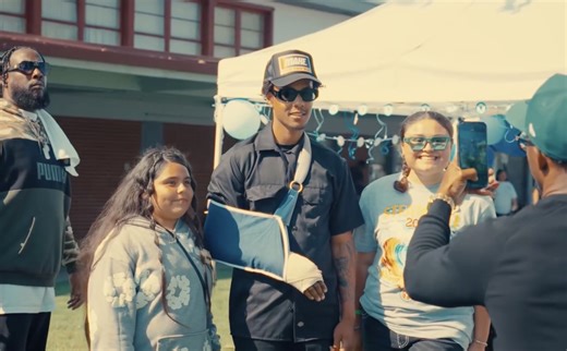 EXCLUSIVE: Skilla Baby Gives Back To Kids While Healing From Drive-By Shooting Wounds