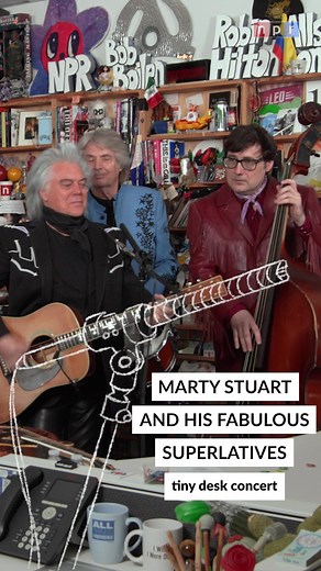Marty Stuart's Tempting Tiny Desk Concert | Acoustic Performance