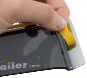 WeatherTech Side Window Rain Guards with Dark Tinting - Rear - 2 Piece WeatherTech Rain Guards WT815