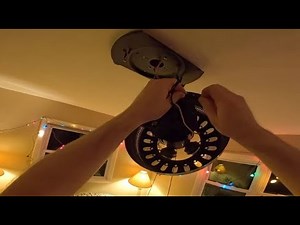 Changing the Ceiling Fan in the Bedroom 12/2025