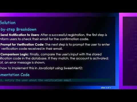 How to Use SweetAlert2 for User Verification in JavaScript