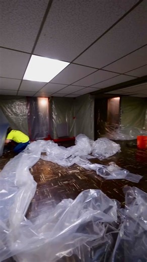 Our containment process is vital to the success of our abatement services! Blocking off the troubled areas and ensuring air quality and safety is absolutely necessary on every abatement job. Nothing but the best from our crews! Proud to leave this home safe and hazard-free 🏠💪 Yours can be next! Don’t wait for safety! 🚨 Reach out today and schedule a free home safety evaluation and let us help you make your space a hazard-free zone ♻️🛡️ #demolition #construction #homeimprovement #waterdamage 