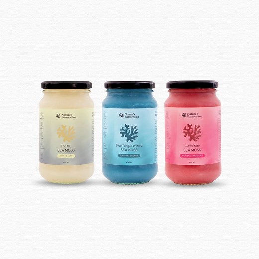 Sea Moss Gels | 5x Awarded | Natures Farmer Sea
